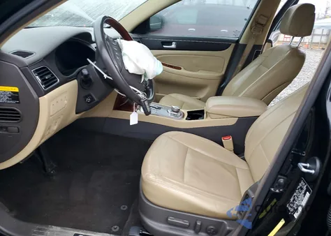 2012 Hyundai Genesis 4.6L from USA, damaged, VIN KMHGC4DF9CU204901